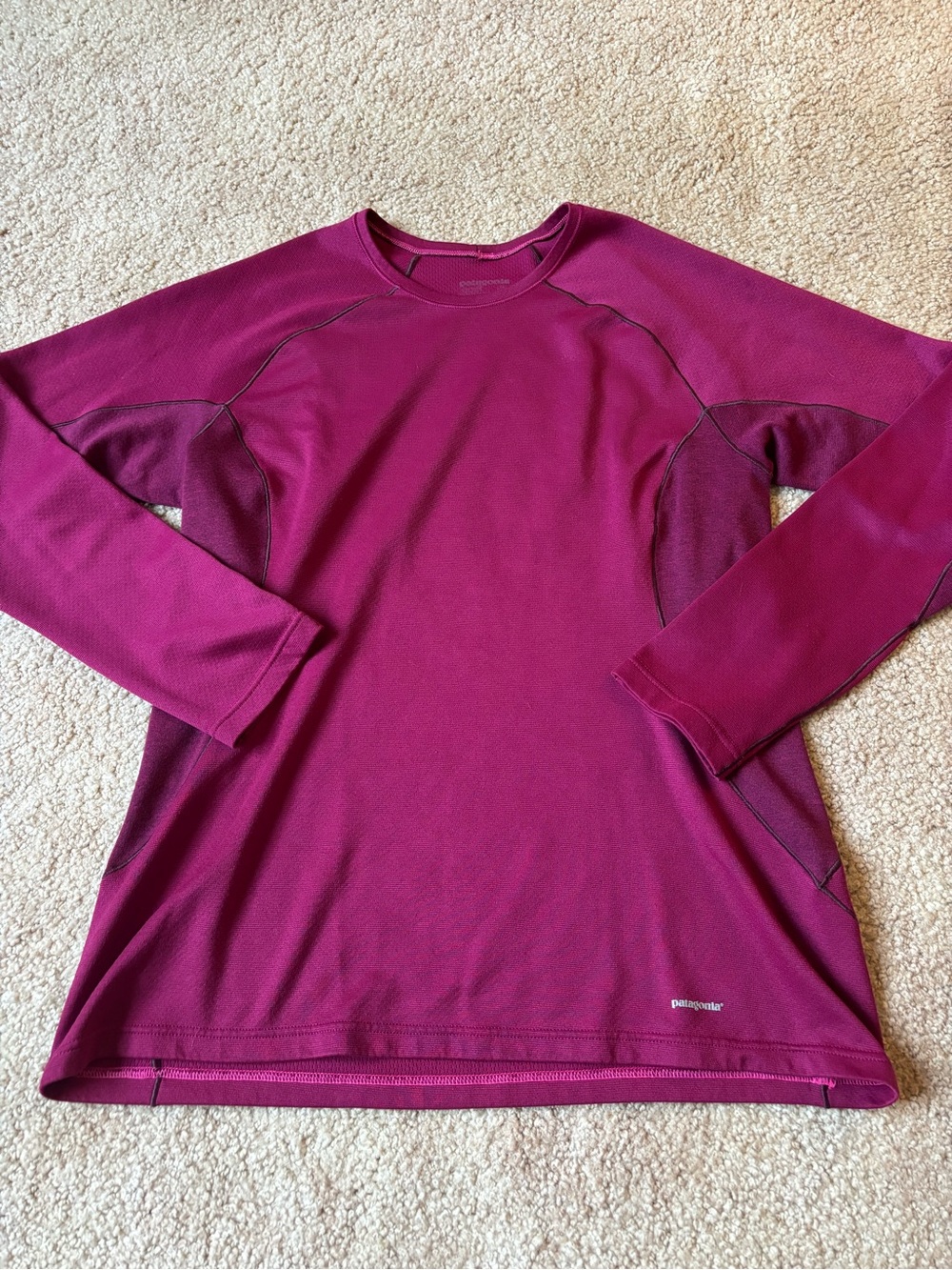 Patagonia Women's Long Sleeve Top - Hot Pink